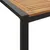 Produktbild 6 för Trädgårdsbord med U-formade ben 200x90x75 cm massivt akaciaträ