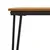 Produktbild 6 för Trädgårdsbord med hårnålsben 140x80x75 cm massivt akaciaträ