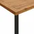 Produktbild 6 för Trädgårdsbord 200x100x75 massivt akaciaträ