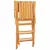 Produktbild 6 för Hopfällbara trädgårdsstolar 2 st 55x61x90 cm massiv teak
