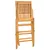 Produktbild 6 för Hopfällbara trädgårdsstolar 2 st 47x62x90 cm massiv teak