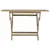 Produktbild 3 för Hopfällbart trädgårdsbord grå 120x70x75 cm massiv teak
