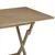 Produktbild 7 för Hopfällbart trädgårdsbord grå 120x70x75 cm massiv teak