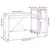 Produktbild 9 för Skrivbord med hyllor sonoma-ek 135x50x90cm konstruerat trä&järn