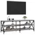 Produktbild 4 för Tv-bänk grå sonoma 140x40x50 cm konstruerat trä