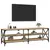 Produktbild 4 för Tv-bänk sonoma-ek 160x40x50 cm konstruerat trä
