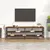 Produktbild 3 för Tv-bänk rökfärgad ek 160x40x50 cm konstruerat trä