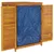 Produktbild 5 för Trädgårdsskåp 280x87x104 cm massivt akaciaträ