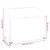 Produktbild 9 för Överdrag för utomhusbänk 2st 8 ölj. 130x70x70/88 cm polyeten