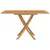 Produktbild 4 för Hopfällbart trädgårdsbord 120x120x75 cm massiv teak