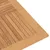 Produktbild 7 för Hopfällbart trädgårdsbord 120x120x75 cm massiv teak