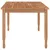 Produktbild 4 för Trädgårdsbord 200x90x75 cm massiv teak