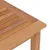 Produktbild 6 för Trädgårdsbord 200x90x75 cm massiv teak