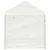 Produktbild 4 för Paviljong med tak vit 4,46x2,28x2,69 m polyeten