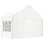 Produktbild 3 för Paviljong med tak vit 13,38x4,08x3,22 m polyeten