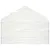 Produktbild 4 för Paviljong med tak vit 17,84x4,08x3,22 m polyeten