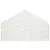 Produktbild 5 för Paviljong med tak vit 4,46x5,88x3,75 m polyeten