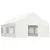Produktbild 2 för Paviljong med tak vit 6,69x5,88x3,75 m polyeten