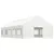 Produktbild 2 för Paviljong med tak vit 11,15x5,88x3,75 m polyeten