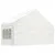 Produktbild 3 för Paviljong med tak vit 13,38x5,88x3,75 m polyeten