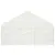 Produktbild 5 för Paviljong med tak vit 17,84x5,88x3,75 m polyeten