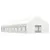 Produktbild 2 för Paviljong med tak vit 20,07x5,88x3,75 m polyeten