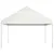 Produktbild 3 för Paviljong med tak vit 8,92x4,08x3,22 m polyeten