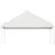 Produktbild 3 för Paviljong med tak vit 8,92x5,88x3,75 m polyeten