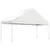 Produktbild 2 för Paviljong med tak vit 15,61x5,88x3,75 m polyeten
