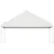 Produktbild 3 för Paviljong med tak vit 20,07x5,88x3,75 m polyeten