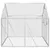 Produktbild 4 för Fågelvoljär silver 1,79x2x1,85 m aluminium