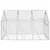Produktbild 4 för Fågelvoljär silver 1,79x3x1,85 m aluminium
