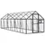 Produktbild 2 för Fågelvoljär antracit 1,79x6x1,85 m aluminium