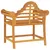 Produktbild 5 för Trädgårdsstol 88x60x92 cm massiv teak