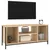 Produktbild 4 för Tv-bänk sonoma-ek 102x35x45 cm konstruerat trä
