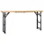 Produktbild 2 för Hopfällbart barbord 170x50x75/105 cm massiv gran