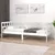 Produktbild 4 för Dagbädd vit 80x200 cm massiv furu