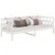 Produktbild 3 för Dagbädd vit massiv furu 90x190 cm