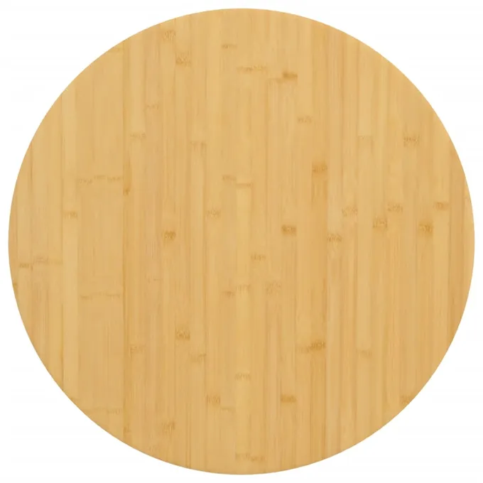 Bordsskiva Ø60x1,5 cm bambu