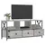 Produktbild 4 för Tv-bänk grå sonoma 102x33x45 cm konstruerat trä & järn