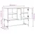 Produktbild 12 för Skänk sonoma-ek 100x40x79,5 cm konstruerat trä