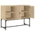 Produktbild 6 för Skänk sonoma-ek 100x40x79,5 cm konstruerat trä