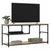 Produktbild 3 för Tv-bänk sonoma-ek 103x38x46,5 cm konstruerat trä och stål