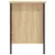 Produktbild 5 för Skohylla sonoma-ek 69x35x50 cm konstruerat trä