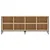 Produktbild 4 för Skohylla sonoma-ek 131x35x50 cm konstruerat trä