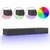 Produktbild 2 för Tv-bänk med LED-belysning grå högglans 120x35x15,5 cm