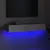 Produktbild 3 för Tv-bänk med LED-belysning vit och sonoma-ek 90x35x15,5 cm