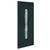 Produktbild 2 för Ytterdörr antracit 88x200 cm PVC