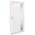 Produktbild 2 för Ytterdörr vit 108x208 cm PVC