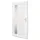 Ytterdörr vit 108x208 cm PVC